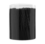Hair Bows For Hair E-65 300 Pieces 7 Cm Black 2