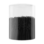 Moños De Peluquería Para El Cabello E-65 300 Uds 5 Cm Negro 2