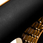 Mueble De Lavado De Barbería Gabbiano Marcus Dorado Negro 7