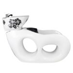 Mueble De Lavado De Peluquería Blanco Malva Gabbiano 7