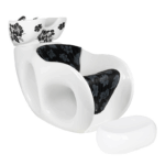 Mueble De Lavado De Peluquería Blanco Malva Gabbiano