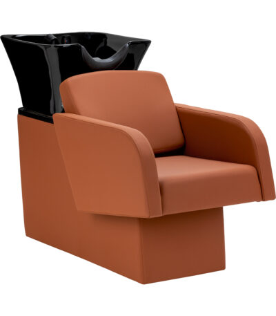 Gabbiano Elda Brown Lavagem de cabeleireiro