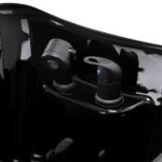 Mueble De Lavado De Peluquería Gabbiano Elda Negro 5