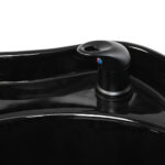 Mueble De Lavado De Peluquería Gabbiano Sylvia Negro 16