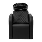 Mueble De Lavado De Peluquería Gabbiano Sylvia Negro 4