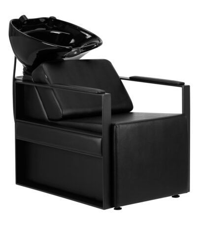 Mueble De Lavado De Peluquería Modena Negro