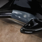 Mueble De Lavado De Peluquería Modena Negro Antiguo 5