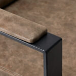 Mueble De Lavado De Peluquería Modena Negro Antiguo 4