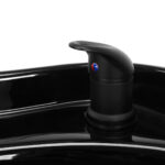 Mueble De Lavado De Peluquería Toledo Negro 10