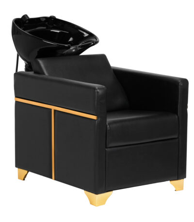 Toledo Black Hairdresser's Washing Unit Toledo Black