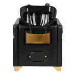 Mueble De Lavado De Peluquería Toledo Negro 3