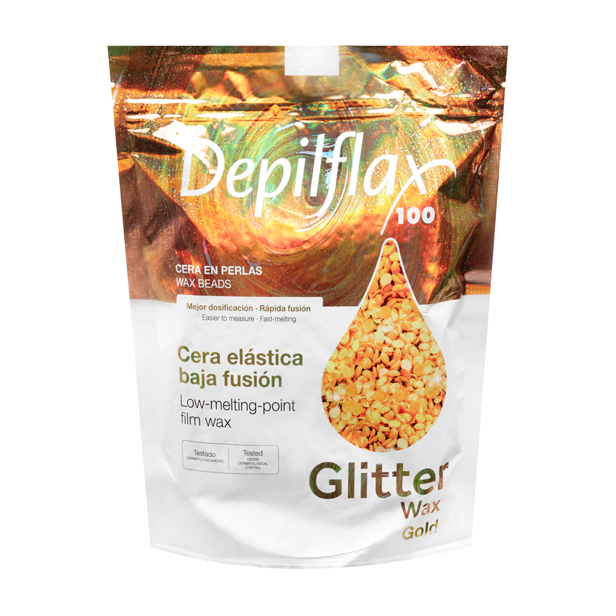 Depilflax Gold Pearl 1 Kg Depilflax Gold Pearl 1 Kg