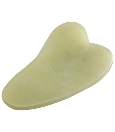 Pedra de jadeite para massagem facial Gua Sha