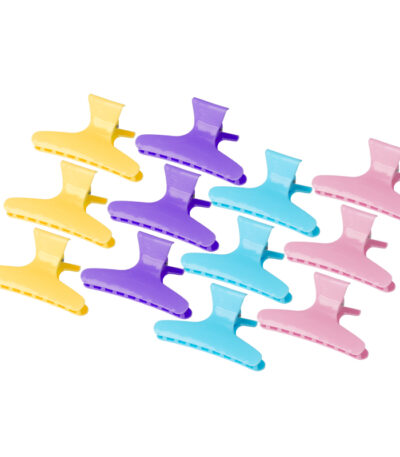 Crab Hairdressing Tweezers E-47 12 PCs 8