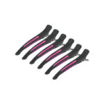 Pinzas De Peluquería Para El Pelo E-13 6 Uds 11,5 Cm Mix Neón - Imagem 5