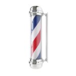 Candeeiro de teto iluminado para barbearia Bb-02 Large Silver