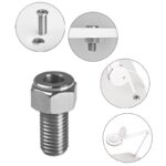 Portalámparas Con Lupa De Tubo De Acero Inoxidable