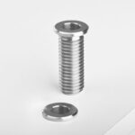 Portalámparas Con Lupa De Tubo De Acero Inoxidable 4