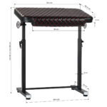 Reposabrazos Para Tatuajes Pro Ink 718, Acolchado Negro R - Imagem 8