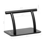 Reposapiés De Peluquería L005S Negro 4