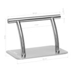 Reposapiés De Peluquería L005S Plata 4
