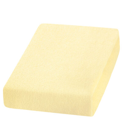 Lençol de pelúcia amarelo