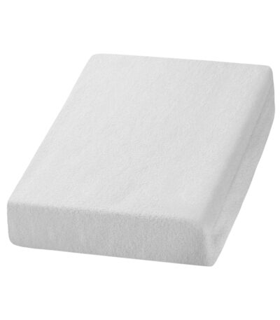 Lençol de pelúcia branco