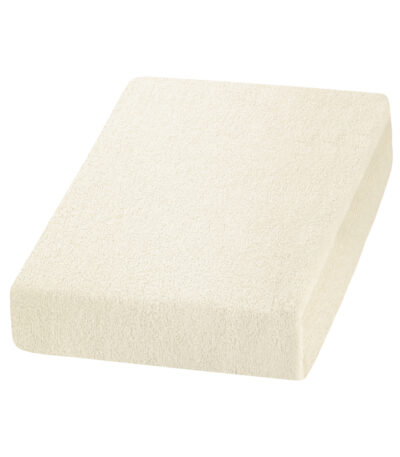 Lençol de cama de pelúcia creme