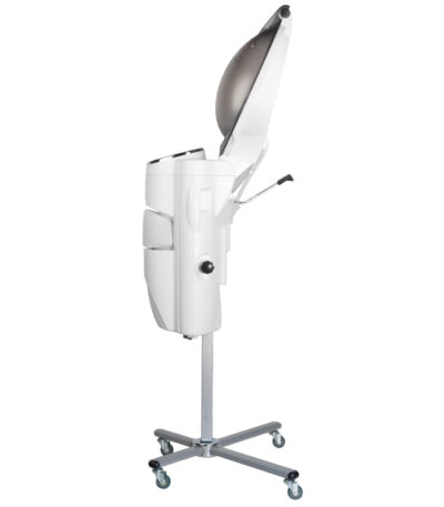 Sauna De Peluquería De Pie Blanca Gabbiano Con Ozono Activo