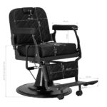 Silla De Barbero Carlos Black 18