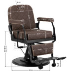 Silla De Barbero Carlos Brown 15