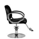 Silla De Barbero Con Hair System Hs00 Negra 3