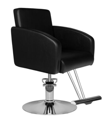Silla De Barbero Con Hair System Hs40 Negra