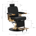 Silla De Barbero Marcus Gold 12