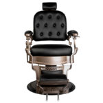 Silla De Barbero Negra Antigua Ernesto Gabbiano 6