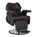 Silla De Barbero Negra Con Hair System De Nueva York 6