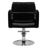Silla De Barbero Negra Con Hair System Hs02 3