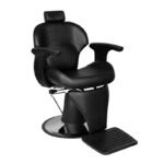 Barber Chair Black Gabbiano Igor
