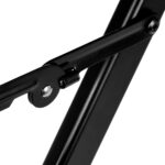 Silla De Maquillaje De Aluminio Negro 7