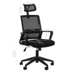 Silla De Oficina Qs-05 Negra 7