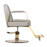 Silla De Peluquería Gabbiano Acri Gold - Beige 2