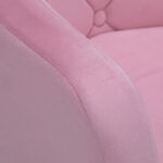 Silla Giratoria 4Rico Qs-Bl14G Rosa 6