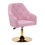 Silla Giratoria 4Rico Qs-Bl14G Rosa