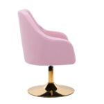 Silla Giratoria 4Rico Qs-Bl14G Rosa 2