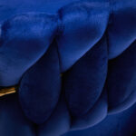 Silla Giratoria 4Rico Qs-Gw01G Azul Marino 6