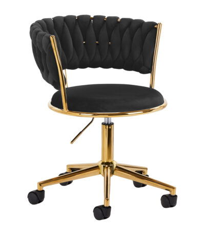 Silla Giratoria 4Rico Qs-Gw01G Negra