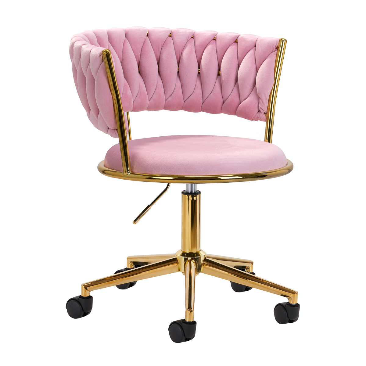 Silla Giratoria 4Rico Qs-Gw01G Rosa Silla Giratoria 4Rico Qs-Gw01G Rosa