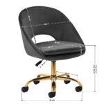 Silla Giratoria 4Rico Qs-Mf18G Gris 7