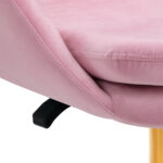 Silla Giratoria 4Rico Qs-Mf18G Rosa 5
