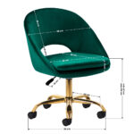 Silla Giratoria 4Rico Qs-Mf18G Verde 7